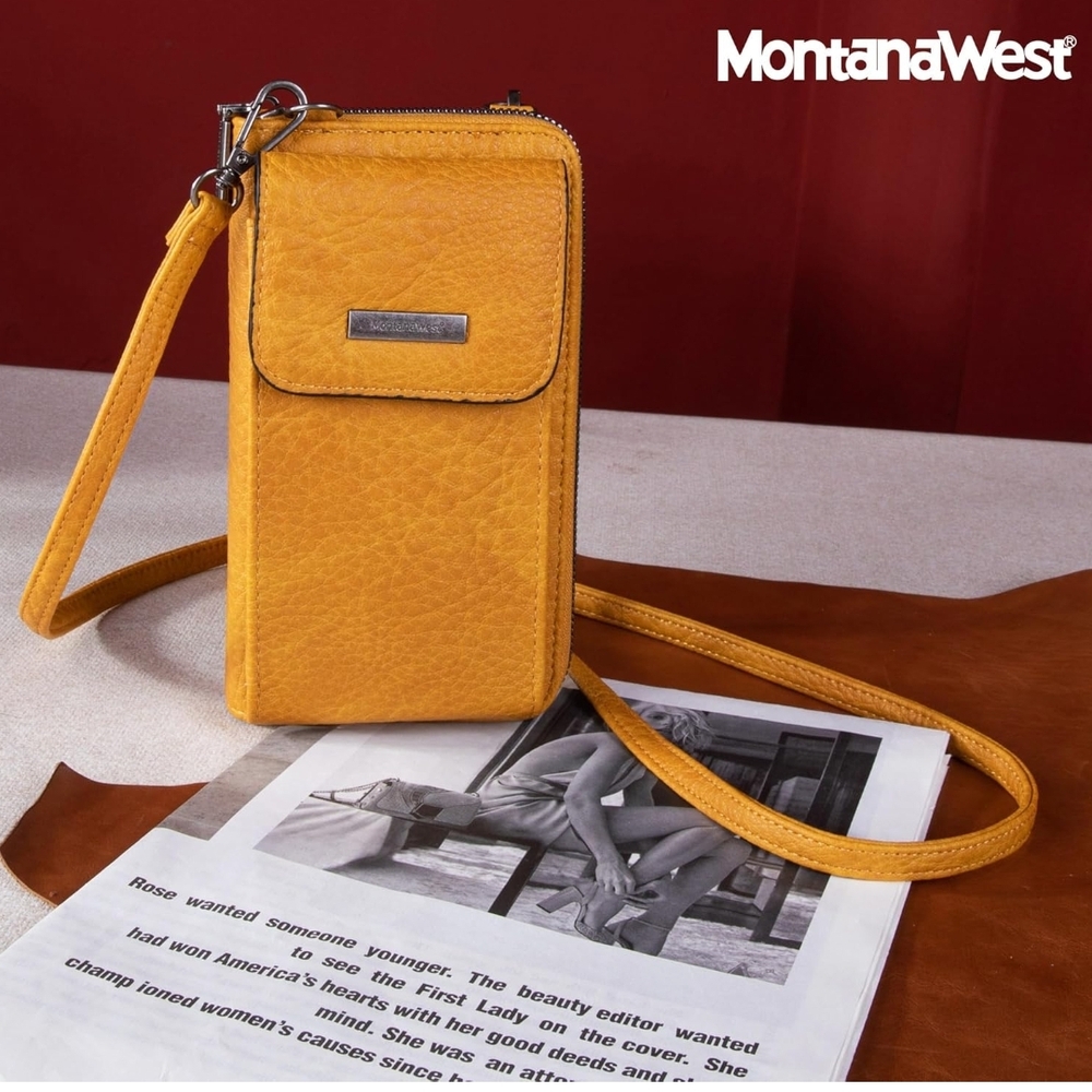 Montana West Yellow Crossbody Bag
